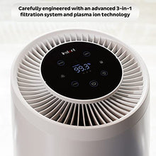 Load image into Gallery viewer, Instant Air Purifier, Helps remove 99.9% of viruses (COVID-19), bacteria, allergens, smoke; advanced 3-in-1 HEPA-13 filtration with plasma ion technology, Large Room (AP300), Pearl