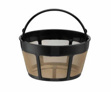 Load image into Gallery viewer, GOLDTONE Reusable 8-12 Cup Basket Coffee Filter fits Hamilton Beach Coffee Makers and Brewers. Replaces your Hamilton Beach Reusable Coffee Filter - BPA Free