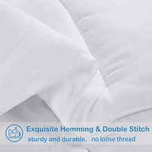 Load image into Gallery viewer, EASELAND 1 Queen Mattress Pad and 1 Queen Soft Comforter