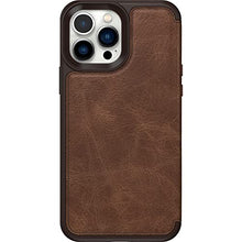 Load image into Gallery viewer, OTTERBOX STRADA FOLIO SERIES Case for iPhone 13 Pro Max & iPhone 12 Pro Max - Retail Packaging - ESPRESSO