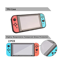 Load image into Gallery viewer, EOVOLA Accessories Kit for Nintendo Switch / Switch OLED Model Games Bundle Wheel Grip Caps Carrying Case Screen Protector Controller