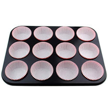 Load image into Gallery viewer, Eoonfirst Standard Size Baking Cups Valentine's Day Party Cupcake Liners 200 Pcs (Red)