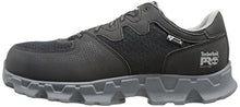 Load image into Gallery viewer, Timberland PRO Men's Powertrain Alloy Toe ESD Industrial Shoe,Black/Grey Microfiber And Textile,9 M US