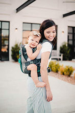Load image into Gallery viewer, Infantino Carry On Baby Carrier with 6 Pockets for Diapers, Wipes, Pacifier, Phone & Keys and Ergonomic Seat