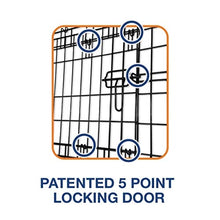 Load image into Gallery viewer, Precision Pet Two-Door Great Crate, Large - 42x28x30 inches