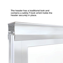 Load image into Gallery viewer, Basco Deluxe Shower Door Framed Obscure Glass Sliding Door, Silver