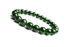 Load image into Gallery viewer, JP_Beads 8mm Genuine Diopside Bracelet, Grade AA Natural Chrome Diopside, Christmas Gifts for Her, Gemstone Bracelets, Diopside Jewelry Mens Womens