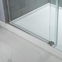 Load image into Gallery viewer, WOODBRIDGE MBSDC6076-C Frameless Sliding Glass Shower Door | 56"-60"W x 76"H | Chrome Finish