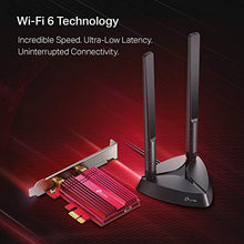 Load image into Gallery viewer, TP-Link WiFi 6 AX3000 PCIe WiFi Card (Archer TX3000E), Up to 2400Mbps, Bluetooth 5.0, 802.11AX Dual Band Wireless Adapter with MU-MIMO,OFDMA,Ultra-Low Latency, Supports Windows 10 (64bit) only