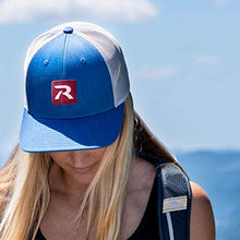 Load image into Gallery viewer, Richardson Unisex 112 Trucker Adjustable Snapback Baseball Cap, Solid Navy, One Size Fits Most