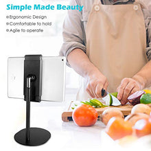 Load image into Gallery viewer, EICAUS Cell Phone Holder&Tablet Stand for Desk, 360 ̐ Rotating, Compatible with 5.5’’ to 11’’Screen Phones, iPad, Kindle, ipad & iPhone Stands and Holders, Adjustable Phone Holder from 5.5’’ to 8.5’’