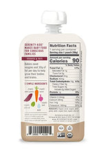 Load image into Gallery viewer, Serenity Kids Baby Food, Organic Sweet Potato, Carrot and Beet with Olive Oil, For 6+ Months, 3.5 Ounce Pouch (6 Pack)