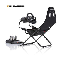 Load image into Gallery viewer, Playseat® Challenge Black | Popular foldable budget racing chair | Set up in several seconds| Unique foldable design| Seat is very compact, stable and adjustable