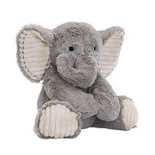 Load image into Gallery viewer, Lambs & Ivy Jungle Safari Gray Plush Elephant Stuffed Animal Toy - Jett
