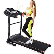 Load image into Gallery viewer, Merax Easy Assembly Folding Treadmill Motorized Running Jogging Machine (Gray Black)