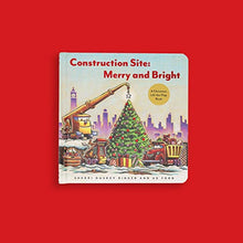 Load image into Gallery viewer, Construction Site: Merry and Bright: A Christmas Lift-the-Flap Book (Goodnight, Goodnight Construction Site)