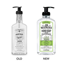 Load image into Gallery viewer, J.R. Watkins Gel Hand Soap, Scented Liquid Hand Wash for Bathroom or?Kitchen, USA Made and Cruelty Free, 11 fl oz, Aloe & Green Tea, 6 Pack