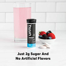 Load image into Gallery viewer, Nuun Energy: Caffeine, B Vitamins, Ginseng, Electrolyte Drink Tablets, Mixed Flavors, 40 Count