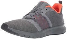 Load image into Gallery viewer, Reebok Men's Print Lite Rush Running Shoe, Alloy/Coal/Atomic red, 8 M US