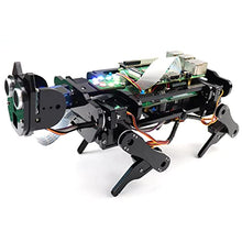 Load image into Gallery viewer, Freenove Robot Dog Kit for Raspberry Pi 4 B 3 B+ B A+, Walking, Self Balancing, Ball Tracing, Face Recognition, Ultrasonic Ranging, Camera Servo (Raspberry Pi NOT Contained)