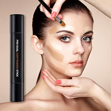 Load image into Gallery viewer, ONLYOILY Contour Stick,Concealer Contour Highlighter Stick,Cruelty Free Makeup,double-end face concealer contouring sticks cream, Waterproof Professional Makeup Cream Contour Stick Halloween (01)