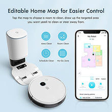 Load image into Gallery viewer, yeedi Vac Station Robot Vacuum and Mop, Self-Emptying 3 in 1, 30 Days Auto Empty, 3000Pa Suction, Carpet Detect, Smart Mapping, Editable Map, Clean Schedule, Virtual Boundary, 200mins Runtime