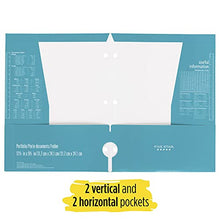 Load image into Gallery viewer, Five Star 4 Pocket Folders, 2 Pocket Folders plus 2 additional Pockets, Assorted Colors, 6 Pack (38056)