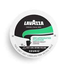 Load image into Gallery viewer, Lavazza Classico Decaf Single-Serve Coffee K-Cups for Keurig Brewer, Medium Roast, 10 Count Box ,Rich and full-bodied flavor delivers a uniquely intense aroma of dried fruits, 100% arabica coffees