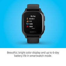 Load image into Gallery viewer, Garmin Venu Sq Music, GPS Smartwatch with Bright Touchscreen Display, Features Music and Up to 6 Days of Battery Life, Black