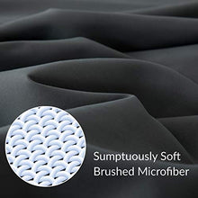 Load image into Gallery viewer, Bedsure Queen Size Sheets- Ruffled Embossed Bed Sheet Set - Soft Brushed Microfiber, Wrinkle Resistant Sheet - 14 inches Deep Pocket - 4-Pieces (Dark Grey)