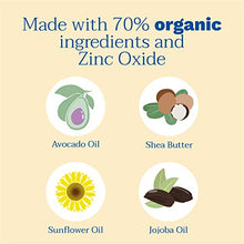 Load image into Gallery viewer, Mustela Baby Mineral Sunscreen Stick SPF 50 Broad Spectrum - Face & Body Sun Stick with 70% Organic Ingredients - Ultra Sheer, Water Resistant & Fragrance-Free - 0.6 oz.