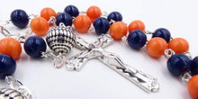Load image into Gallery viewer, HOUSTON PRO BASEBALL CATHOLIC ROSARY BEADS