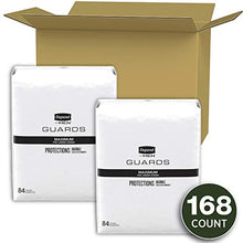 Load image into Gallery viewer, Depend Incontinence Guards/Bladder Control Pads for Men, Maximum Absorbency, 168 Count (2 Packs of 84) (Packaging May Vary)