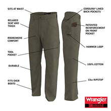 Load image into Gallery viewer, Wrangler Riggs Workwear Men's Ripstop Carpenter Jean,Bark,40x30