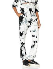 Load image into Gallery viewer, KENDALL + KYLIE Women's Lace Up Jogger - Amazon Exclusive, Salt & Pepper Tie Dye, Medium