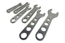 Load image into Gallery viewer, ICT Billet 6 piece Billet Aluminum Wrench Set 3 4 6 8 10 12 AN Fittings Thread Lightweight Ergonomic Compact Handle Designed & Manufactured in the USA 551465