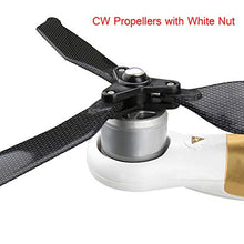 Load image into Gallery viewer, O'woda Foldable Carbon Fiber Tri-Blades Propellers Low-Noise Quick Release CW & CCW Props for DJI Phantom 3 Standard/Professional/Advance / 3SE Drone Accessories