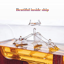 Load image into Gallery viewer, Jillmo Whiskey Decanter Set, 1250ml Whiskey Decanter with 2 Whiskey Glasses