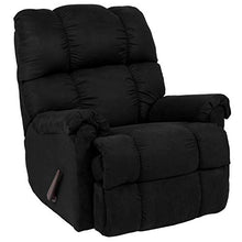 Load image into Gallery viewer, Flash Furniture Sierra Black Microfiber Rocker Recliner