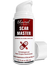 Load image into Gallery viewer, Ebanel Advanced Silicone Scar Gel, Scar Removal Cream for Old & New Scars of Acne, Surgical, C-Section, Injuries, Burn, Cuts, Insect Bites, Stretch Marks with Vitamin E, Emu Oil, Onion Extract