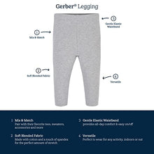 Load image into Gallery viewer, Gerber Baby Girls' Toddler 3-Pack Premium Leggings, Hot Pink/Navy, Newborn