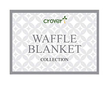 Load image into Gallery viewer, Crover All Season Waffle Premium Thermal Blanket King Size 108"x90" Durable Soft Cozy Breathable Weave Design 100% Cotton, Cashmere Blue