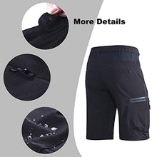Load image into Gallery viewer, Ally Mens MTB Mountain Bike Short Bicycle Cycling Biking Riding Shorts Cycle Wear Relaxed Loose-fit