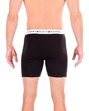 Load image into Gallery viewer, Tommy Hilfiger Men's 3-Pack Cotton Boxer Brief, Black, Small(28-30)