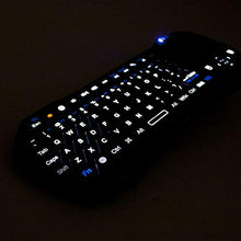 Load image into Gallery viewer, Fosmon Mini Bluetooth Keyboard (QWERTY Keypad), Wireless Portable Lightweight with built-in Touchpad, works with Apple TV, PS4, Smartphones and more