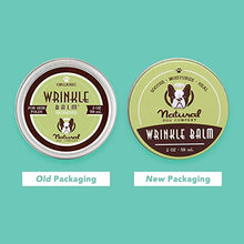 Load image into Gallery viewer, Natural Dog Company Wrinkle Balm (2-oz tin) | Healing and Soothing Balm | All-Natural and Organic | Vegan and Veterinarian-Approved | for Face Wrinkles and Skin Folds | Ideal for Bulldogs and Pugs