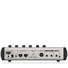 Load image into Gallery viewer, BEHRINGER P16-M 16-Channel Digital Personal Mixer Black & Grey, (P16M)