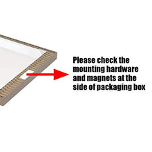 Load image into Gallery viewer, Glass Dry Erase Board, 24 x 18 Inches Magnetic Glass Board with Pen Tray, Ultra White
