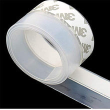 Load image into Gallery viewer, Zengest Door Strip Bottom, House and Glass Shower Door Seal Strip for Side of Door(Transparent), 1" x 16.4'