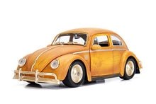 Load image into Gallery viewer, Jada Toys Transformers Bumblebee Volkswagen Beetle Die-cast Car, 1:24 Scale Vehicle & 2.75" Charlie Collectible Metal Figurine